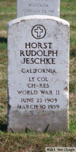 Rev Horst Rudolph Jeschke