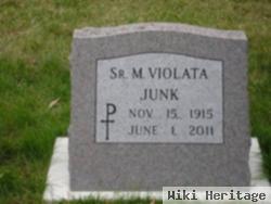 Sr M. Violata Junk