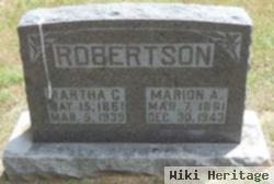 Marion Anthony Robertson