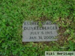 Esther Simons Dunkelberger