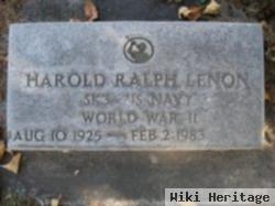 Harold Ralph Lenon