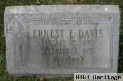 Ernest E Davis