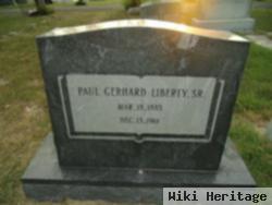 Paul Gerhard Liberty, Sr