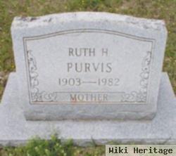 Ruth H Purvis