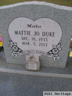 Mattie Jo Pettis Duke