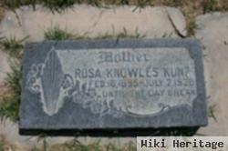 Rosa Knowles Kunz