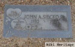 John A Siecko, Sr