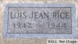 Lois Jean Rice