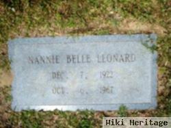 Nannie Belle Brown Leonard