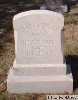 Martha A Brown