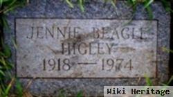 Jennie Madeline Beagle Higley