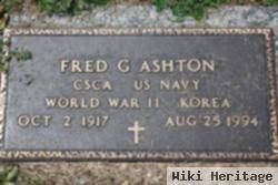 Fred G. Ashton