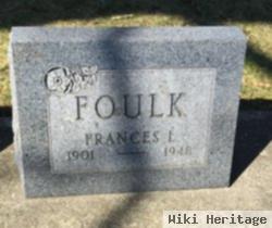 Frances Lillian Bond Foulk