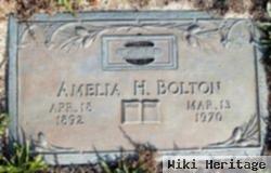 Amelia H Bolton