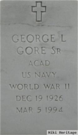 George L Gore, Sr