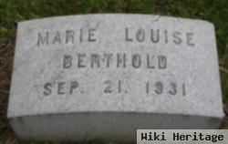 Marie Louise Berthold