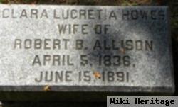 Clara Lucretia Howes Allison