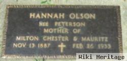 Hannah Peterson Olson