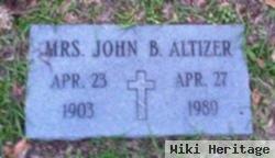 Mrs John B Altizer