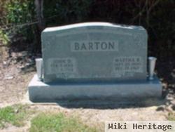 Martha R Hunt Barton