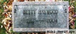 Betty Haywood