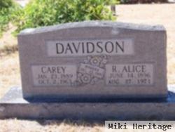 R Alice Britt Davidson