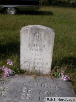 John A Hines