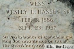 Wesley L. "wess" Hassey, Sr