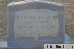 Lois Strickland Paxton