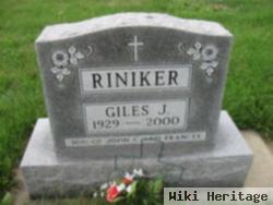 Giles J Riniker