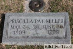 Priscilla "pat" Mcnelly Miller