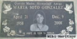 Maria Soto Gonzalez