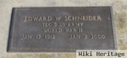 Edward W Schneider