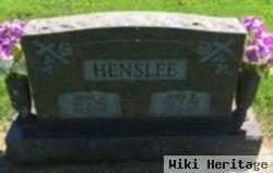John R Henslee