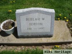 Buelah Widell Webb Horton