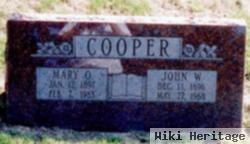 Mary Orcine Niles Cooper