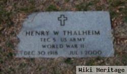 Henry W. Thalheim