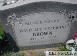 Jessie Lee Freeman Brown