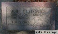 John Mastrovich