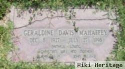 Geraldine "jerri" Davis Mahaffey