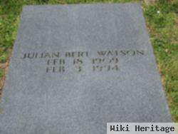 Julian Bert Watson