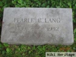 Pearl C. Lang