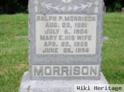 Ralph Peterson Morrison