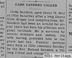 Gabriel Hardin Sanders