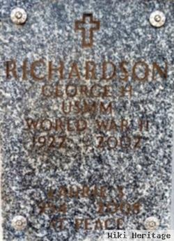 George H Richardson