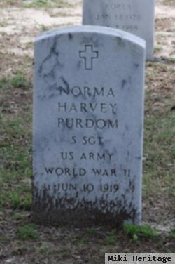 Norma Harvey Purdom