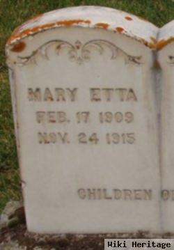 Mary Etta Huffman