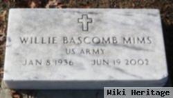 Willie Bascomb Mims