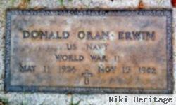 Donald Oran Erwin