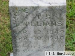 T. S. Williams